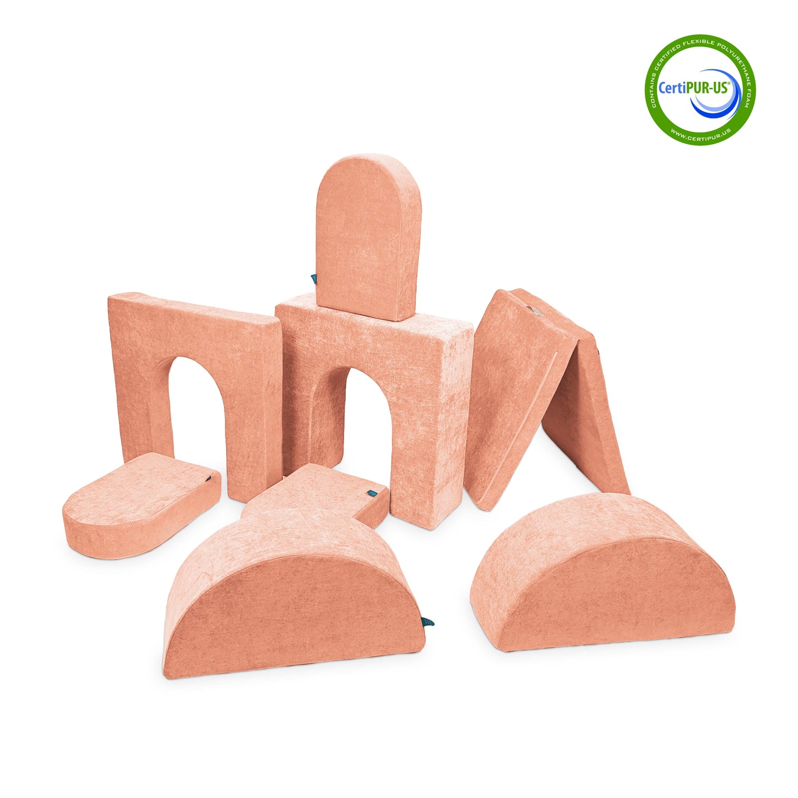 Go Coconut Canadian Play Couches, Furniture and Toys Peach Party The Architect (8 Pieces)
