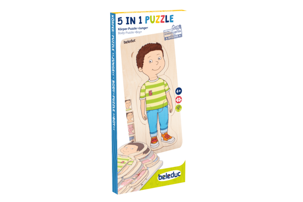 Beleduc Boy Layer Puzzle, Hape Boy Puzzle, Hape Boy Layer Puzzle, body puzzle for kids, anatomy puzzle for children, teach children the different systems in the body, Toronto, Canada
