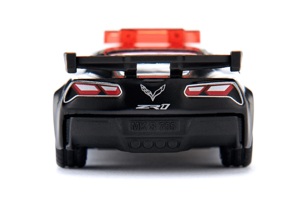 Small Diecast Chevrolet Corvette ZR1 Police
