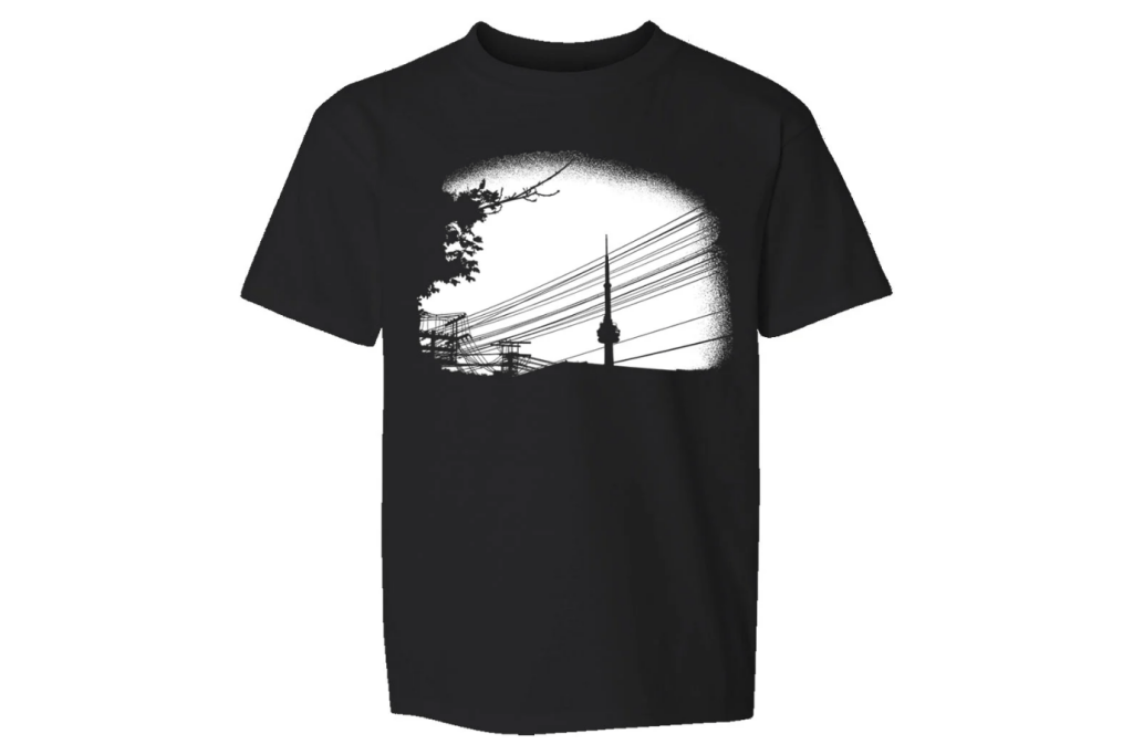 CN Tower Kids T-Shirt, tresnormale, Made in Canada, Toronto souvenirs, Toronto-themed clothes for kids, The Montessori Room, Toronto, Ontario, Canada.