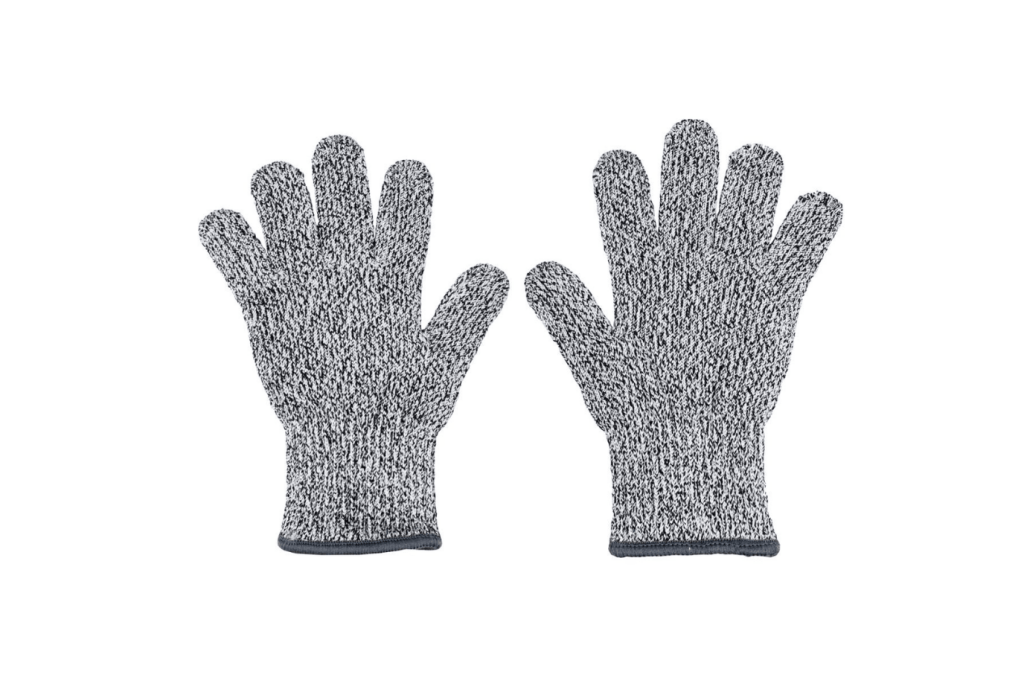 Cutlery-Pro - Mesh Kids Cutting Glove, protective gloves for kids, Montessori food preparation, food-safe cutting gloves for kids, children's knife skills, The Montessori Room, Toronto, Ontario, Canada.