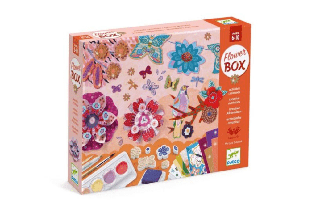 Djeco Multi-activity Kit / The flower garden, activity boxes, craft boxes, flower crafts, Toronto, Canada