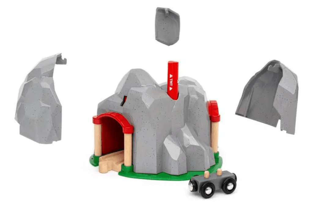 Brio Dynamite Mountain Tunnel