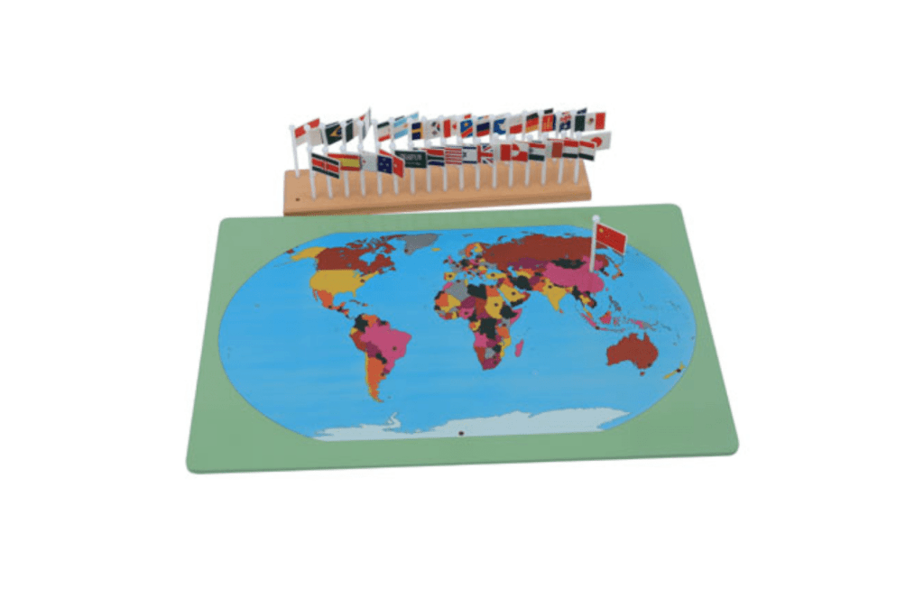 Flags of the World, Montessori Casa Materials, Montessori Culture Materials, Montessori Geography Materials, budget-friendly Montessori materials, The Montessori Room, Toronto, Ontario, Canada.