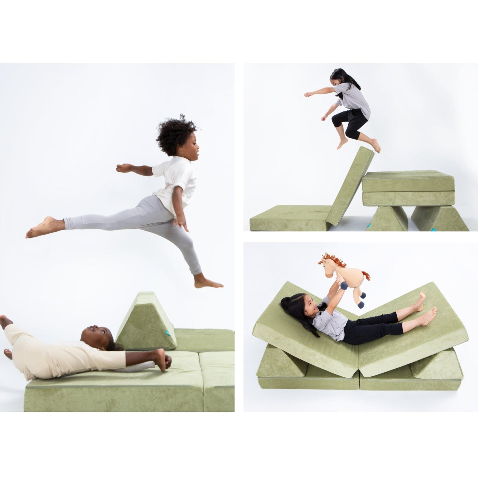 Go Coconut Canadian Play Couches, Furniture and Toys Play couch The Half-Coconut Play Couch