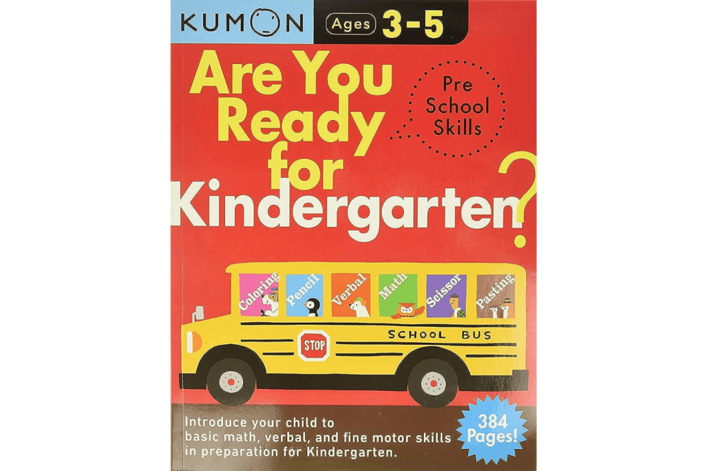 Kumon Publishing Canada Kumon: Preschool Skills Workbook (Age 3 - 5)