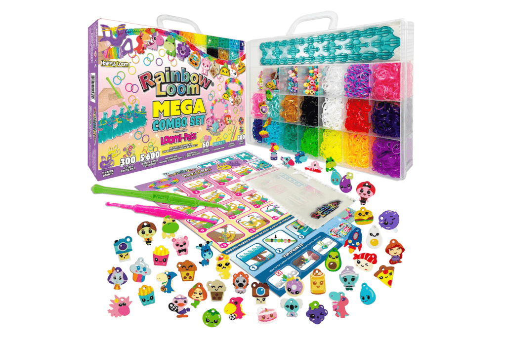 Loomi-Pals Mega Combo Kit, Rainbow Loom, friendship bracelets, bracelet making kits, The Montessori Room, Toronto, Ontario, Canada.