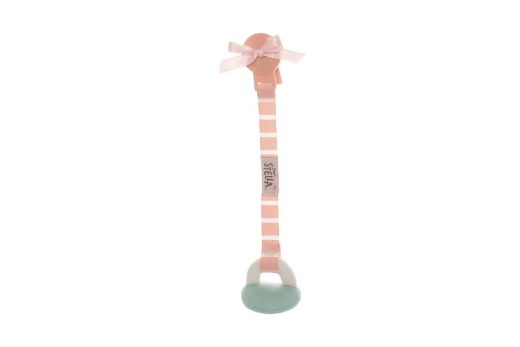 Love, Stella Pacifier and Clip Set