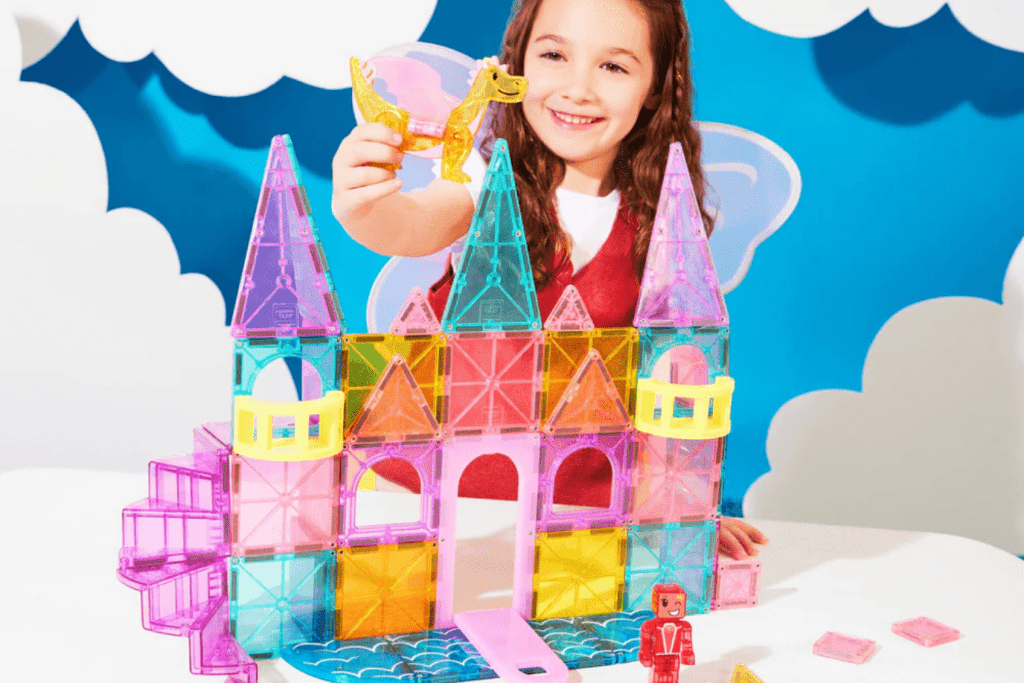 Magna-Tiles® Castle Deluxe™ 48-Piece Set