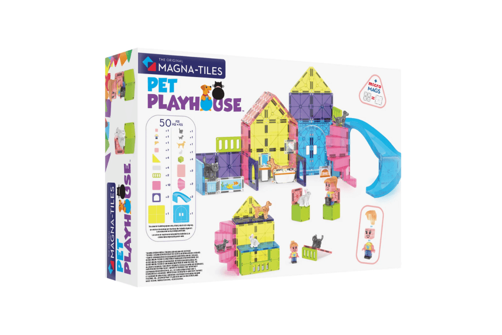 Magna-Tiles® Pet Playhouse 50-Piece Set
