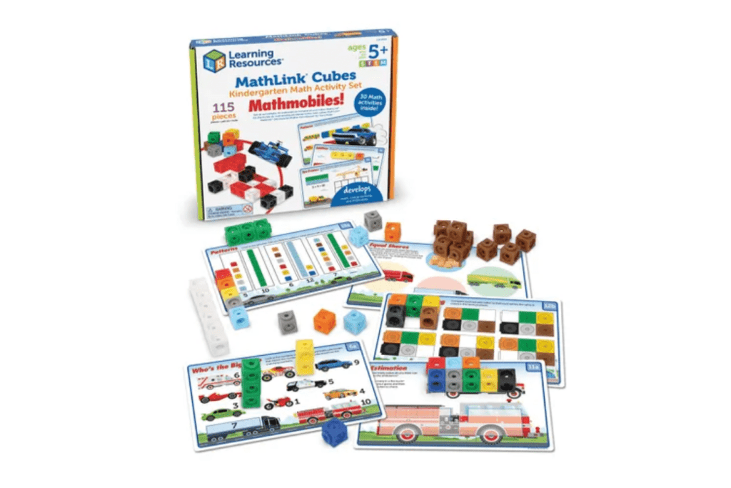 Mathlink Kindergarten Math Activity Set: Mathmobiles!, Learning Resources, kindergarten readiness, kindergarten math prep, math toys, The Montessori Room, Toronto, Ontario, Canada.