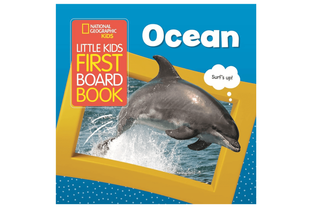 National Geographic's Little Kids First Board Book: Ocean - The Montessori Room, Toronto, Ontario, Canada, National Geographic children's books, children's books, real life children's books, board books, books about real things, educational books, animal books, ocean animals books