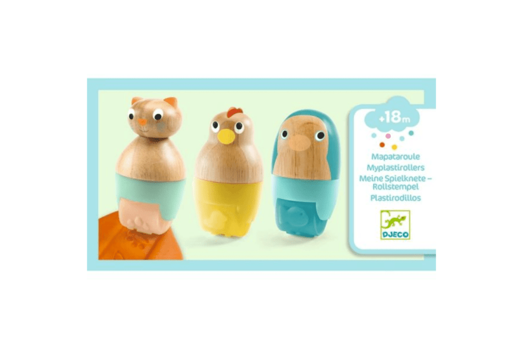 Djeco Play Dough Accessories, Animal Rollers, My plastijungle, My plastipeople, playdough tools for toddlers, The Montessori Room, Toronto, Ontario, Canada.