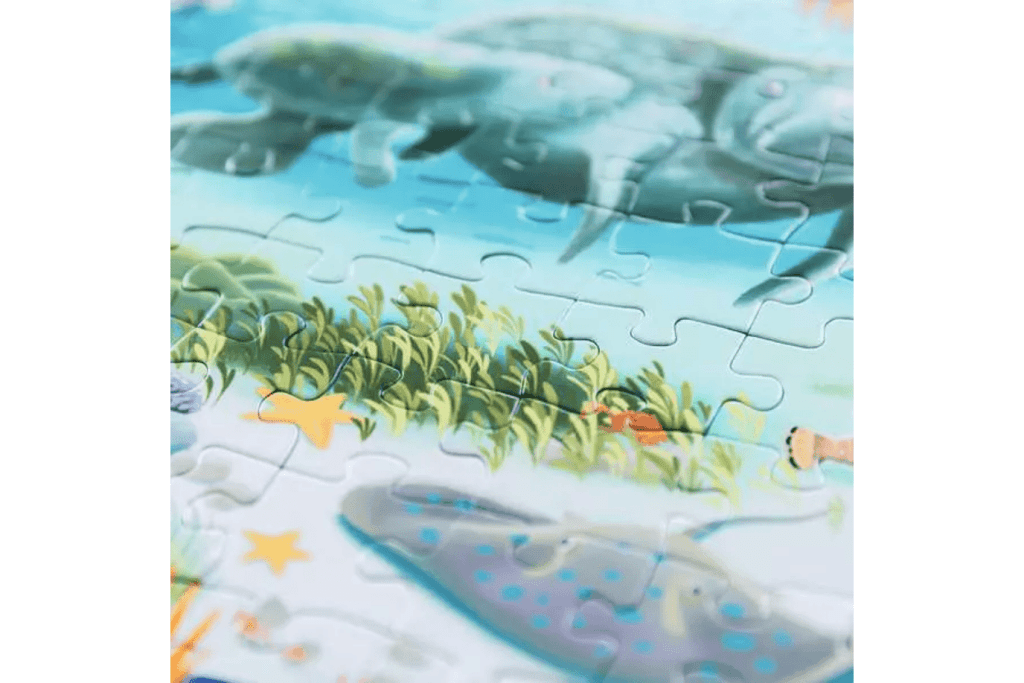 Puzzle UP! Ocean Life - 64, 72, 81, and 90 Piece Puzzles