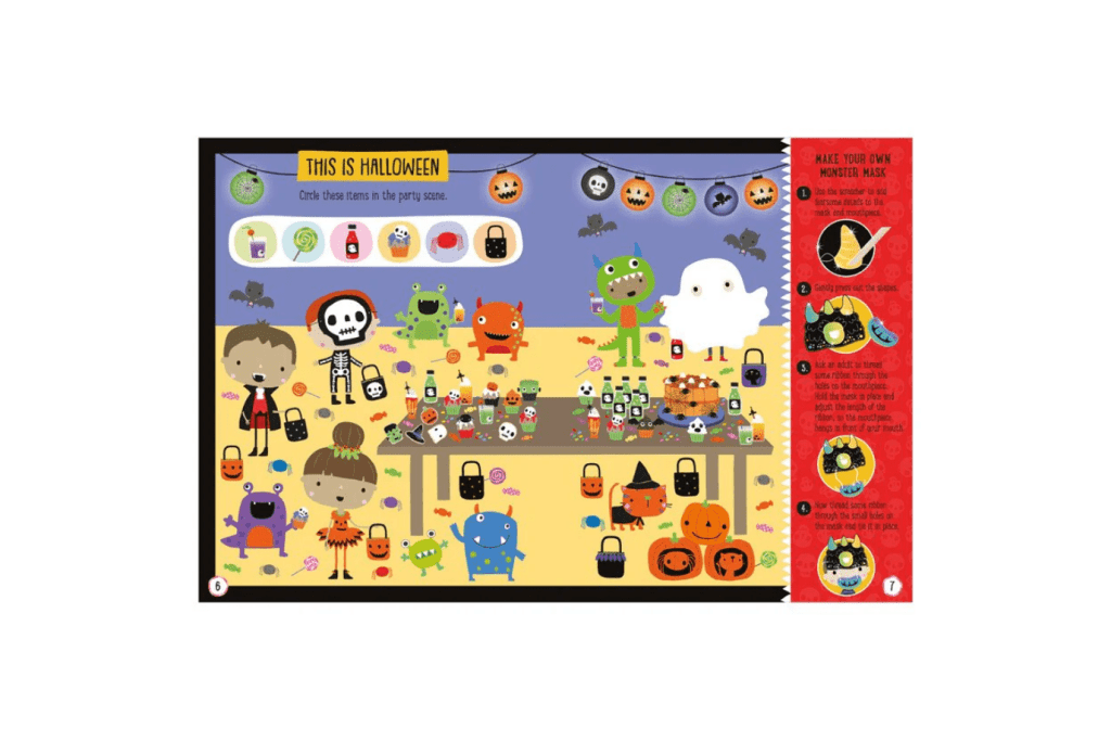 Scratch and Sparkle Halloween Activity Book