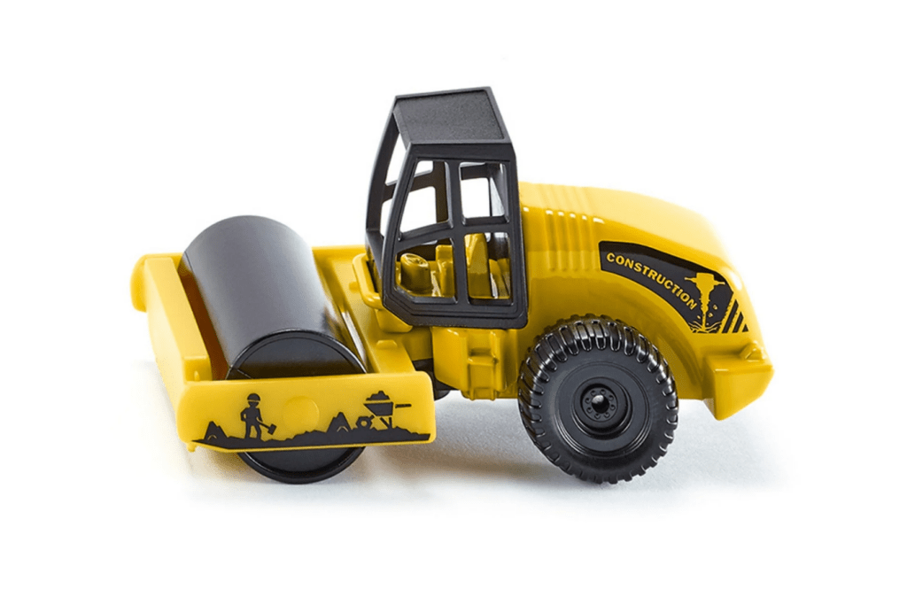 Compactor, Road Roller, Siku, realistic vehicles, replica vehicles, language objects for Montessori language lessons, best gifts for little car lovers, The Montessori Room, Toronto, Ontario, Canada.