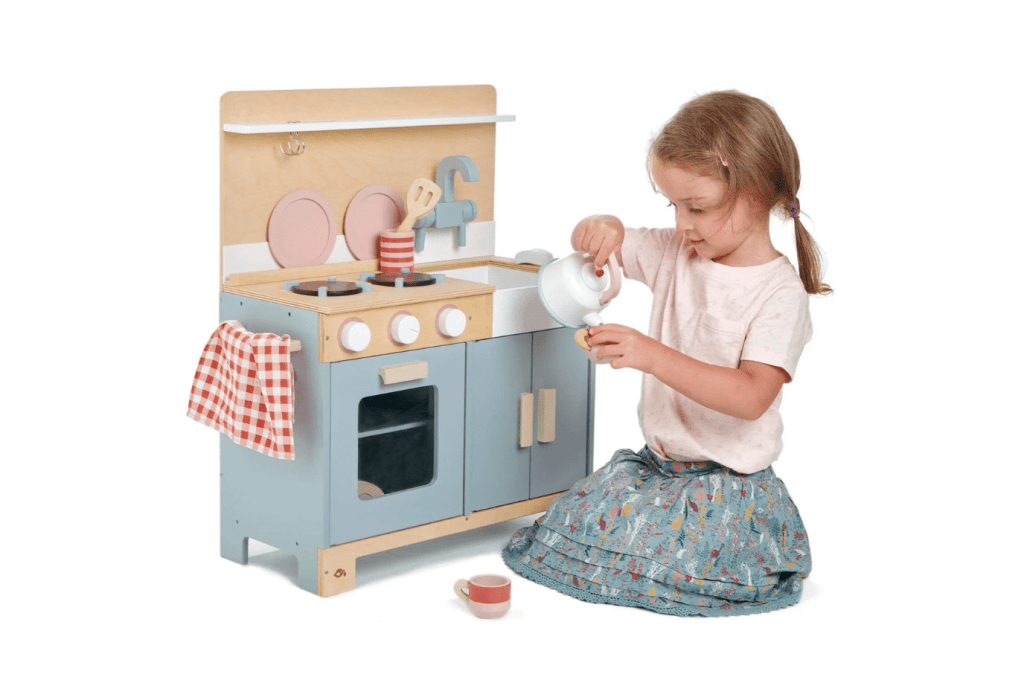 Tenderleaf Wooden Play Kitchen