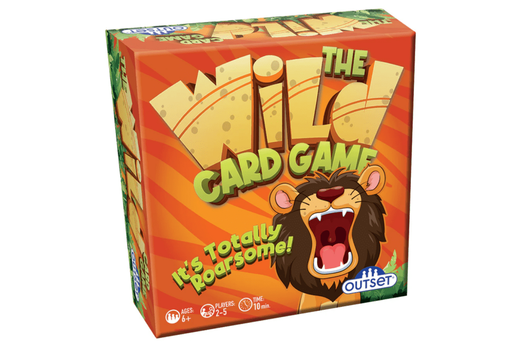 The Wild Card Game, outset media, card games for 6 year olds, card games for 7 year olds, card games for 8 year olds, family board games, best board games, The Montessori Room, Toronto, Ontario, Canada.
