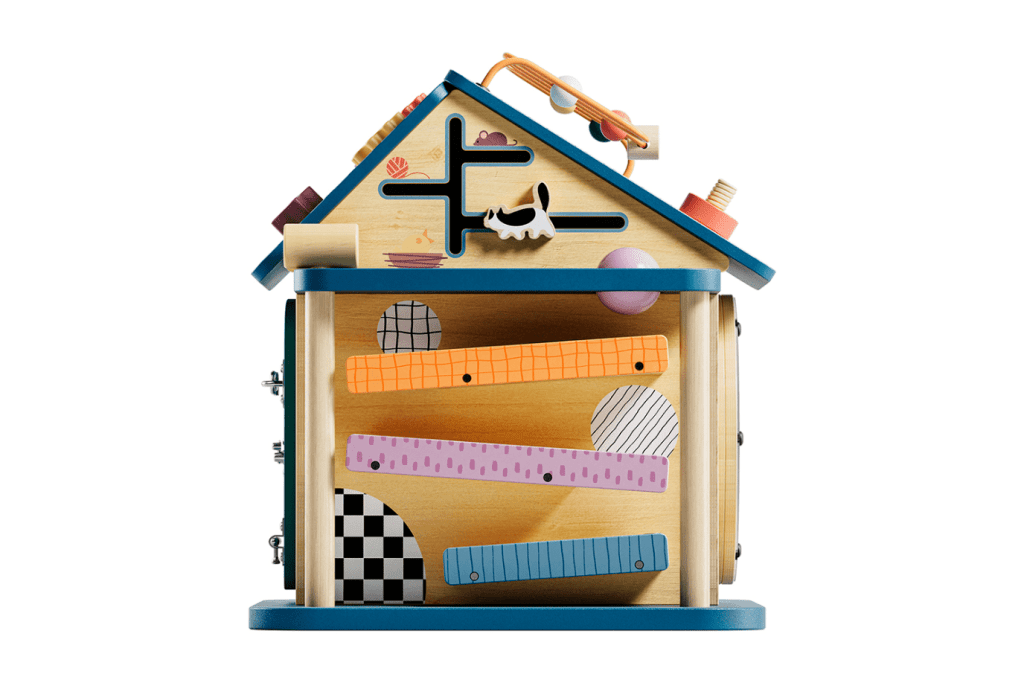 Top Bright - Activity House - 12-in-1 Busy Board
