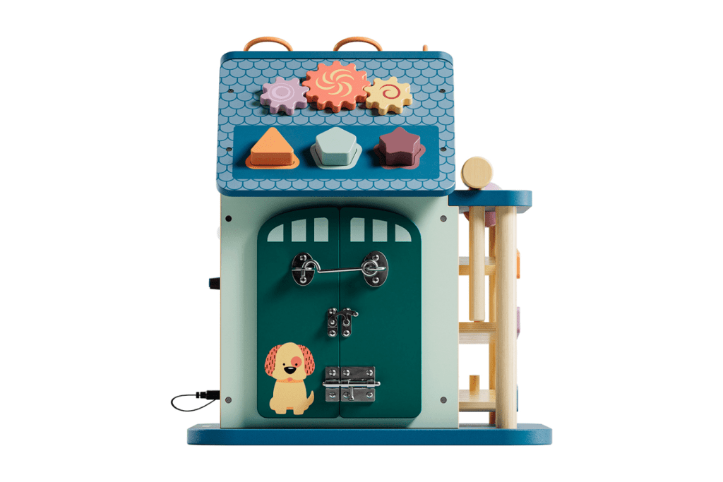 Top Bright - Activity House - 12-in-1 Busy Board