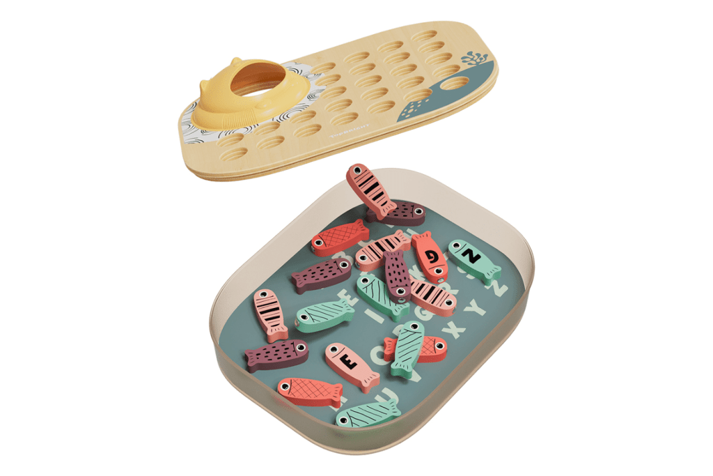 K.I.D. Toys Inc. Top Bright - Fishing Game ABC