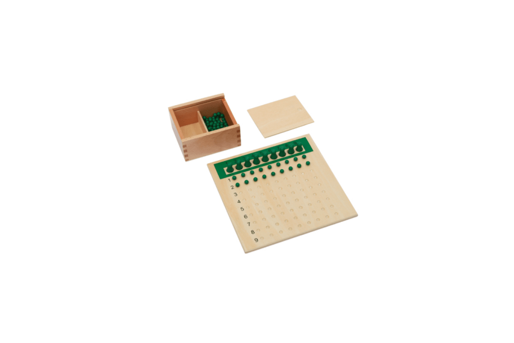 Unit Division Board, Montessori materials, budget-friendly Montessori materials, Casa materials, Montessori classroom materials, Montessori Primary materials, Montessori classroom packages, The Montessori Room, Toronto, Ontario, Canada.