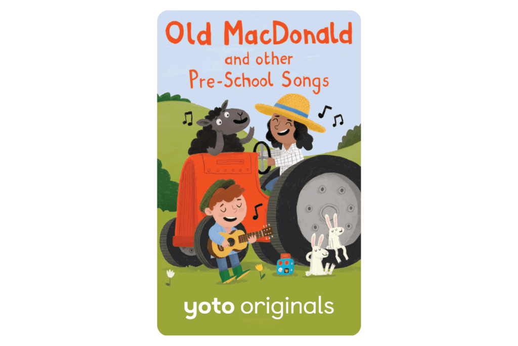 Yoto Card Pack: Pre-School Songs Pack (3 Cards)