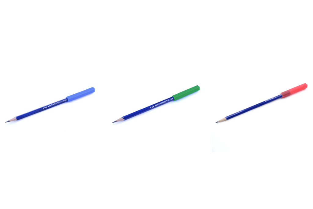 ARK's Krypto-Bite® Chewable Pencil Toppers, oral fidget, self-regulation tools, chewing tools, 6-7 years and up, The Montessori Room, Toronto, Ontario, Canada.