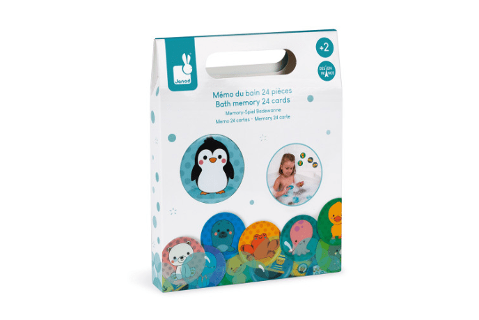 Bath Memory Game, Janod, bath toys, bath games, Janod toys, Janod bath toys, The Montessori Room, Toronto, Ontario, Canada