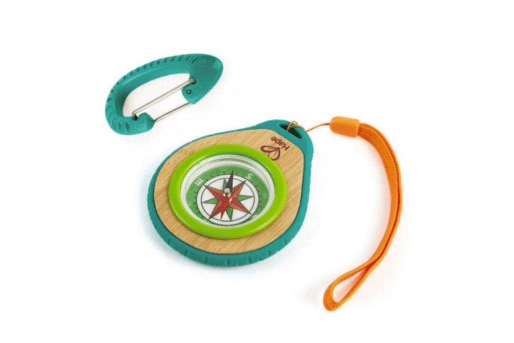 Hape Compass set, compass for kids, children, outdoor activities for children, best outdoor toys for kids, camping activities for kids, Toronto, Canada