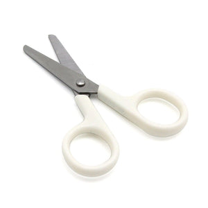 Children's Stainless  Steel Scissors with Safety Cap