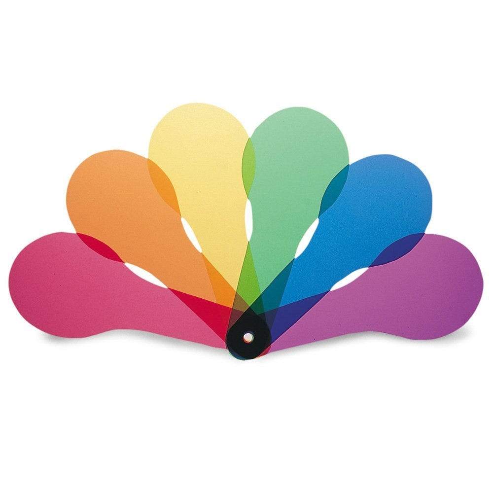Montessori Colour Paddles - The Montessori Room, Toronto, Ontario, Canada, colour mixing, exploring colours, science tools, colour paddles for kids, experimenting with colours