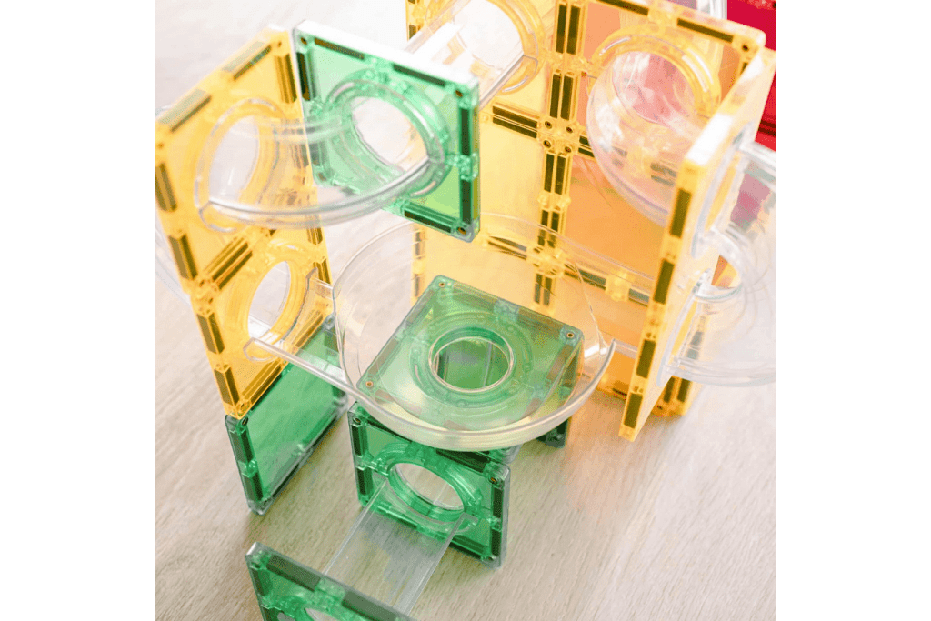 Connetix Tiles Ball Run EXPANSION Pack (Rainbow)