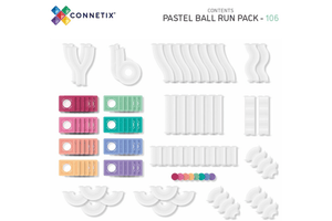 Connetix Tiles Pastel 106 Piece Ball Run