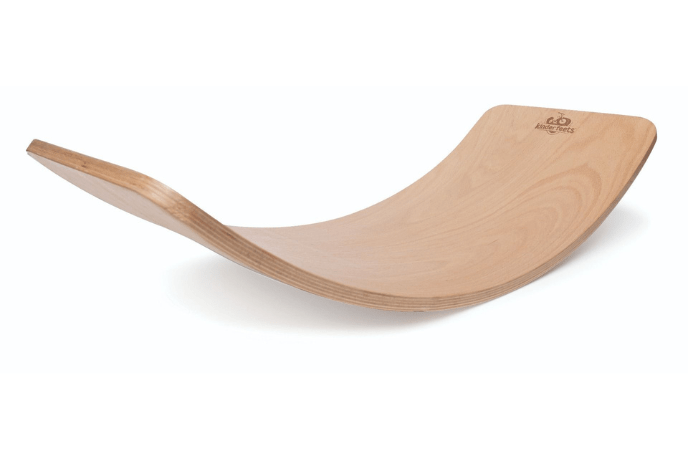 Kinderfeets Balance Board, Natural, Rainbow, Kinderboard, Montessori balance board, Waldorf balance Board, Kimboo, JL Woodworking, Toronto, Canada