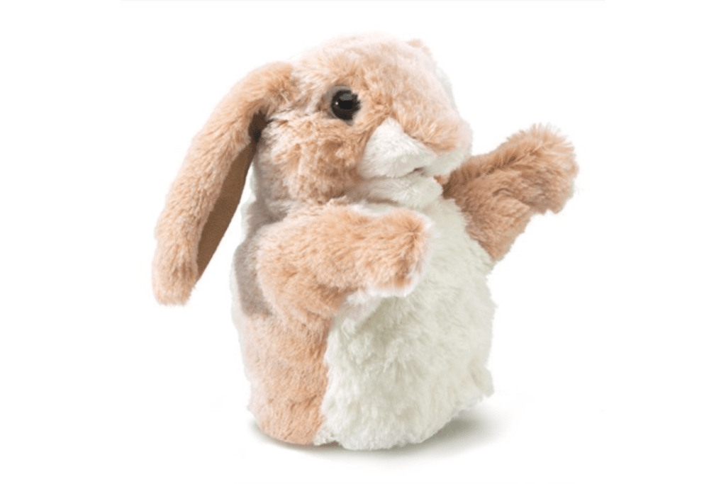 Fire the imagination Little Lop Rabbit Puppet by Folkmanis Puppets