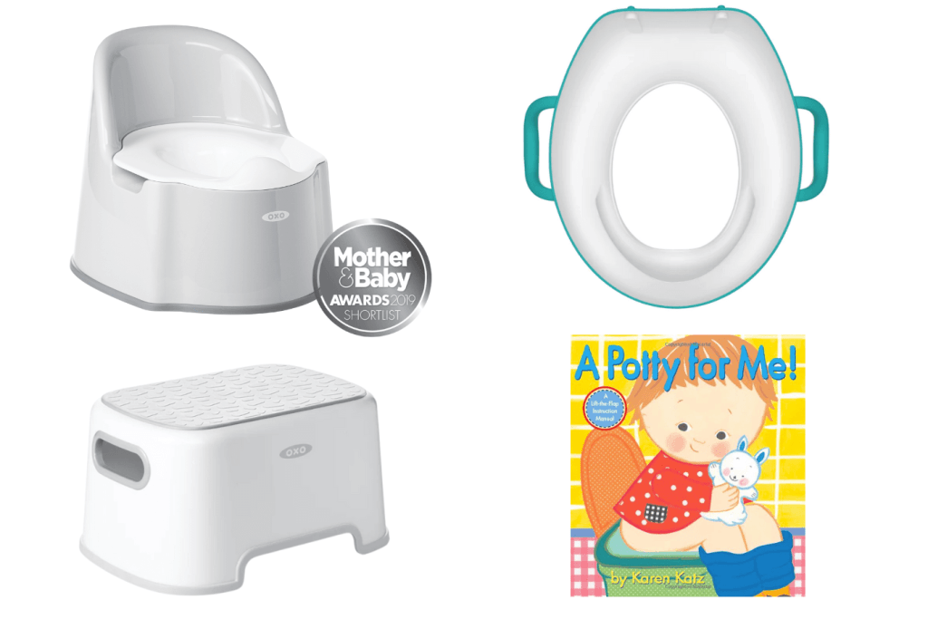 Everything you need for potty training, what's needed for potty training, potty training bundle, potty training prep, everything for potty training, toilet independence, how to potty train, best potty for potty training, everything for potty training, best potty training book, Toronto, Canada