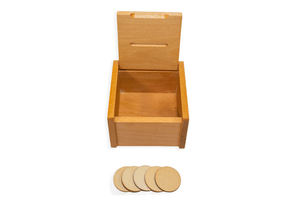 Slotted Box with Chips - The Montessori Room