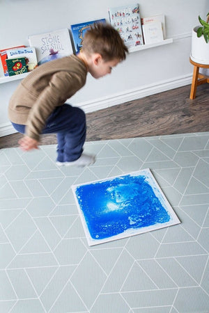 Square Gel Floor Tiles - The Montessori Room