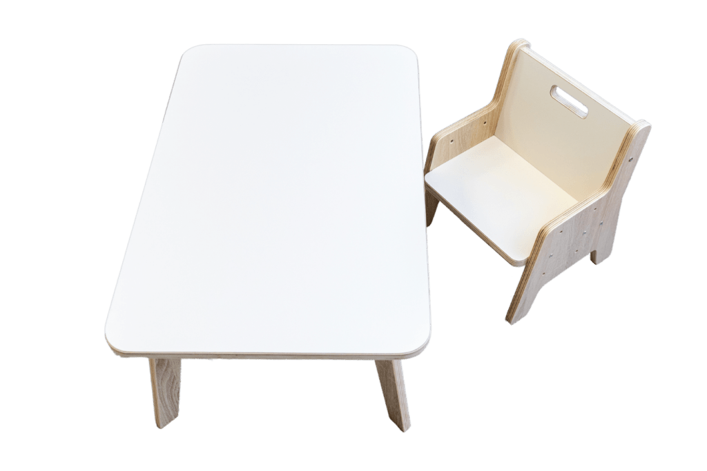 The Montessori Room Weaning Table and Chair