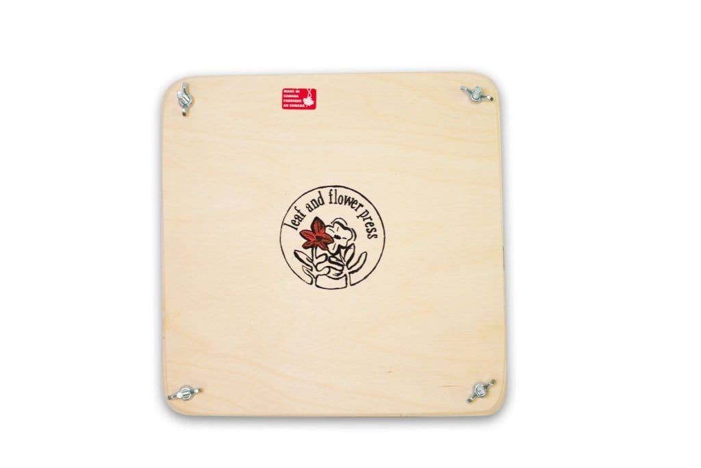 Wooden Flower Press - The Montessori Room, Thorpe Toys, Made in Canada, Toronto, Ontario, flower press, leaf press, wooden toys, outdoor toys, outdoor art, spring toys, summer toys