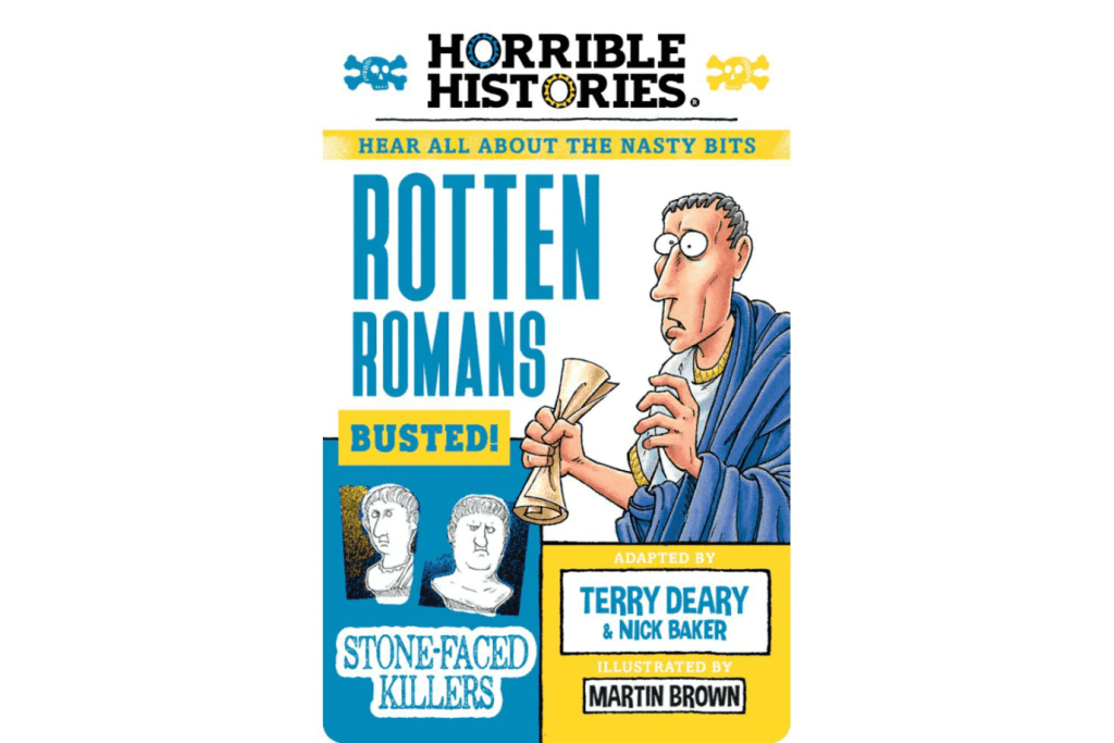 Yoto Card: Horrible Histories Collection Volume 1, Rotten Romans, The Montessori Room, Toronto, Ontario, Canada.