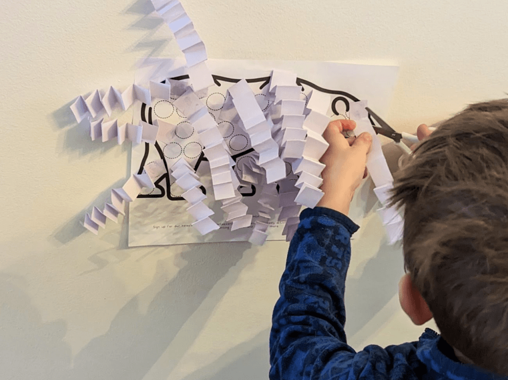 4 Fun Weekend Activities - Cutting, Gluing and Magnets