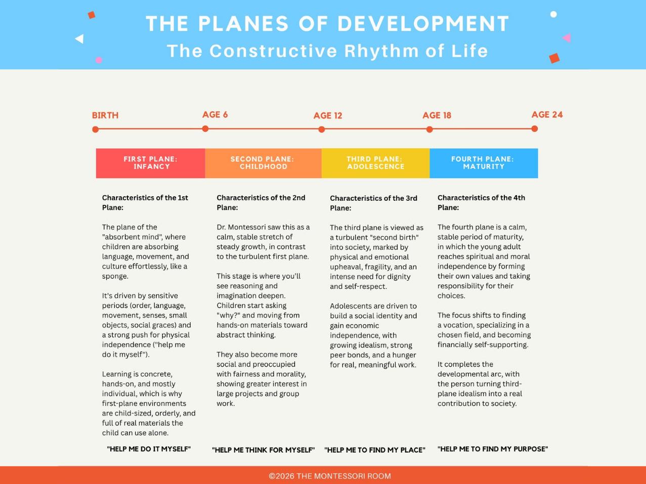 What Are The Four Planes Of Development?