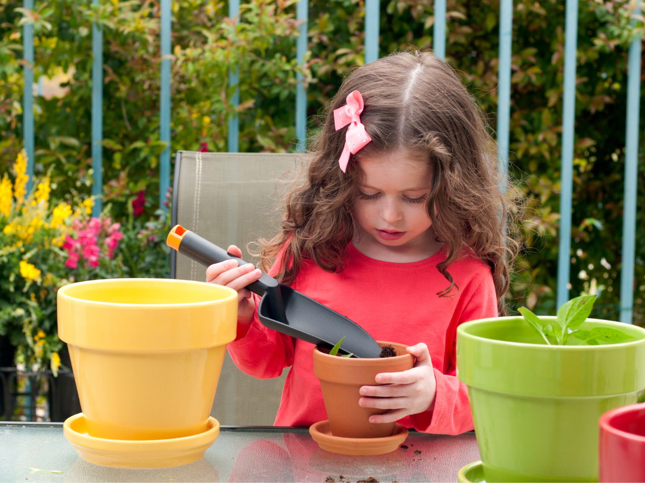 Why Give Children A Plant of Their Own...
