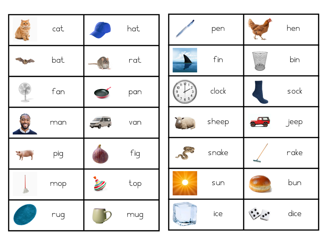 [FREE PRINTABLE] - Rhyming Words Activity