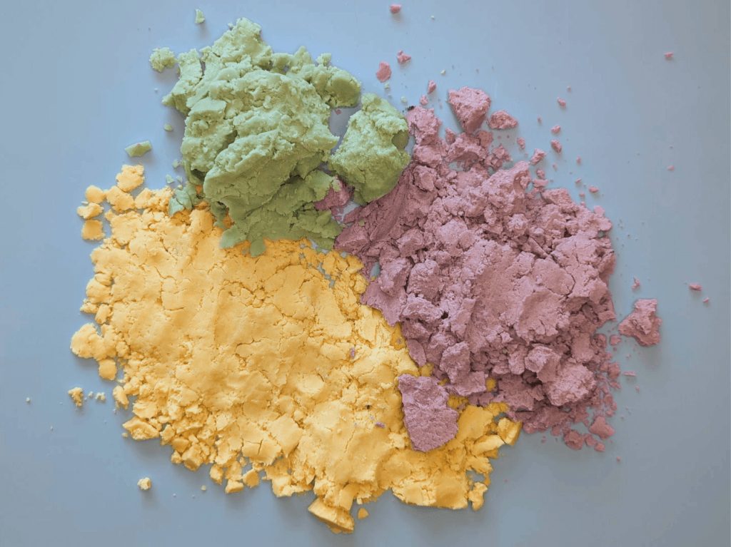 How to Make Kinetic Sand Without Sand DIY Kinetic Sand With Only 2 In The Montessori Room