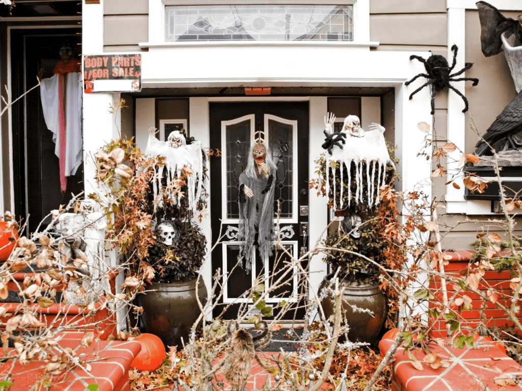 How I Helped My Two-Year Old Process His Fear of Scary Halloween Decorations
