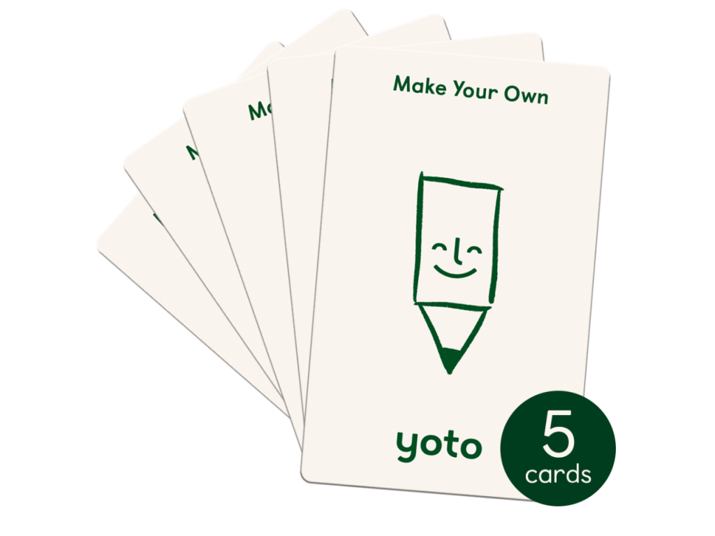 How To Make Your Child Mixtape using Yoto Make Your Own Cards (In Cana -  The Montessori Room
