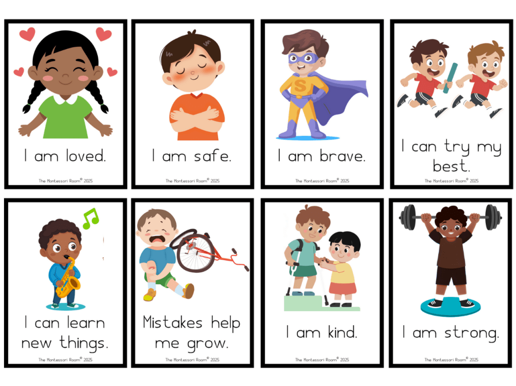 How To Respond When Your Child Say, “No one likes me” + Free Positive Affirmation Cards